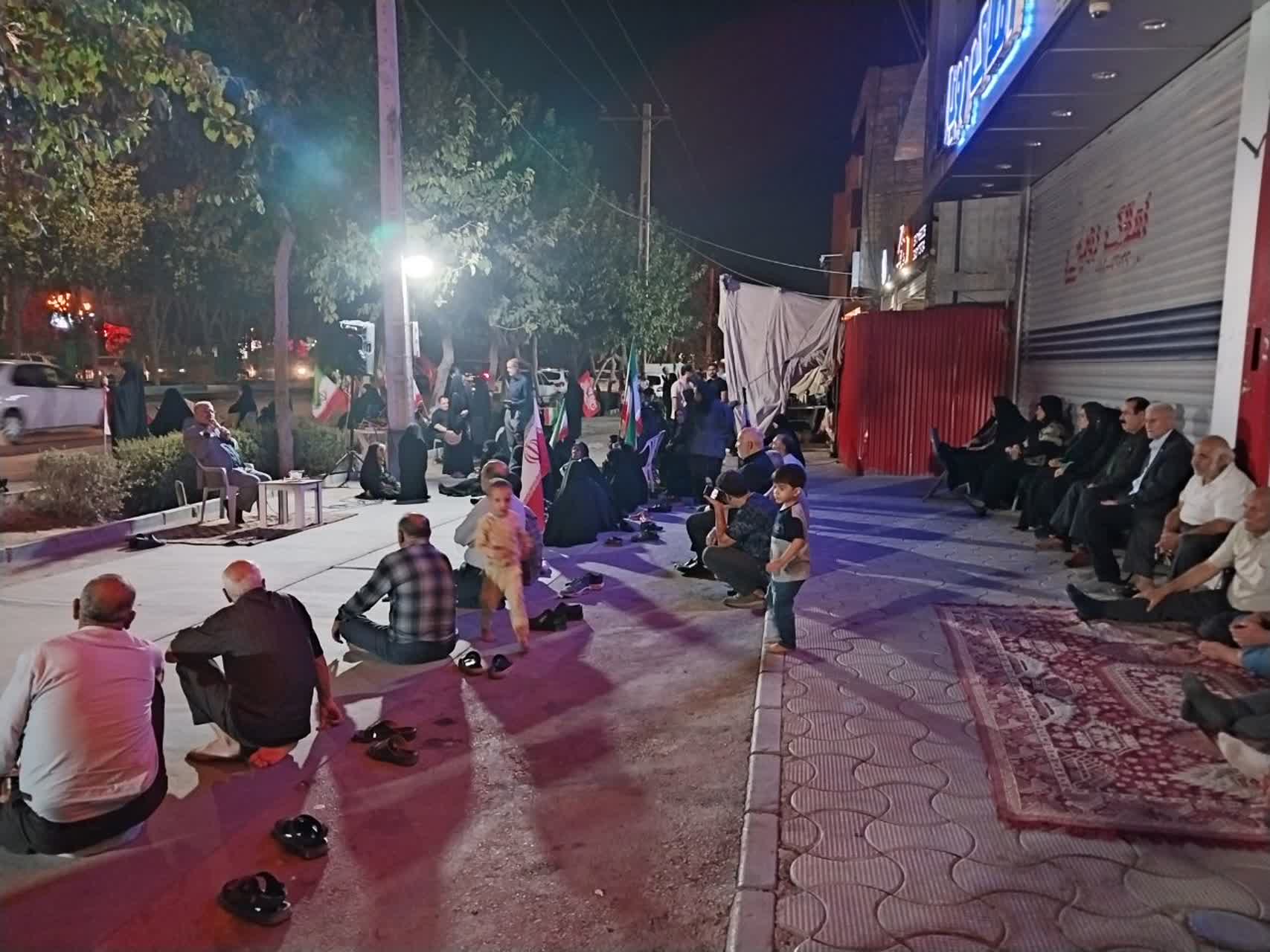 گرامیداشت هفته دفاع مقدس در موکب اریسون با حضور محمدرضا بکرانی