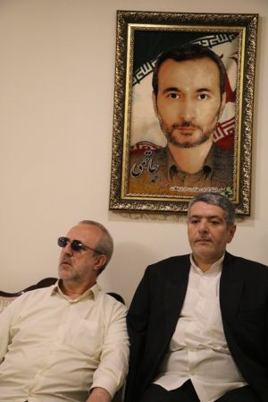 دیدار با  خانواده شهید حاتمی 