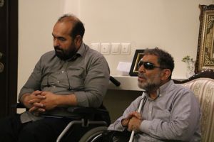 دیدار با  خانواده شهید حاتمی 