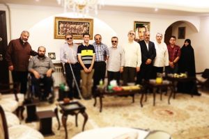 دیدار با  خانواده شهید حاتمی 
