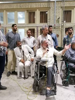 وداع با شهید سماواتی در مسجد ارک 