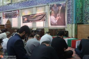 خاکسپاری شهید سماواتی 