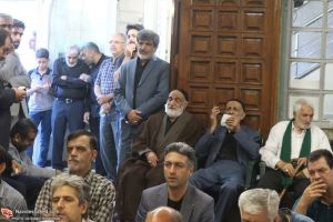 خاکسپاری شهید سماواتی 