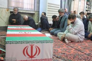 خاکسپاری شهید سماواتی 