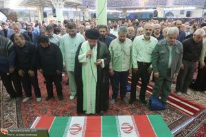 خاکسپاری شهید سماواتی 