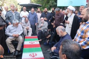 خاکسپاری شهید سماواتی 