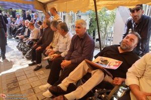 خاکسپاری شهید سماواتی 