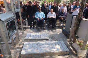 خاکسپاری شهید سماواتی 